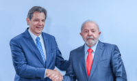 Haddad e Lula no Planalto